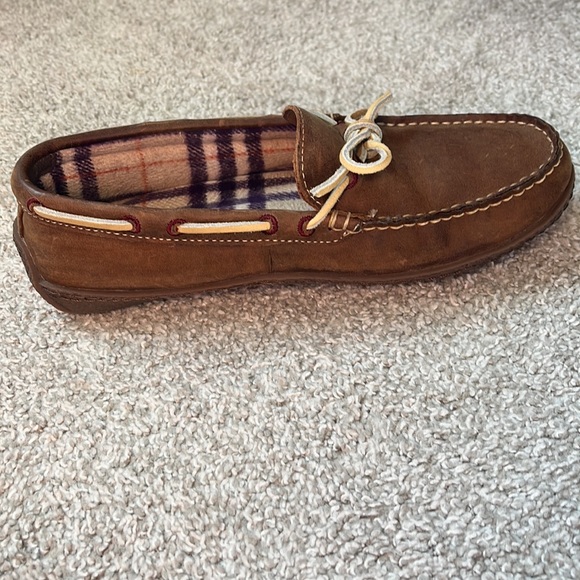 LL Bean Leather Slippers - Picture 3 of 5